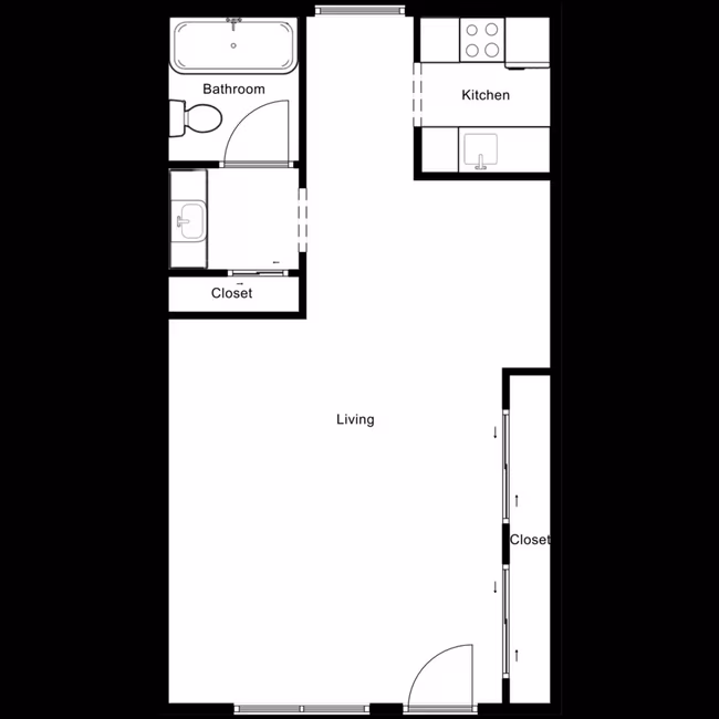 Unit 107 107 floor plan